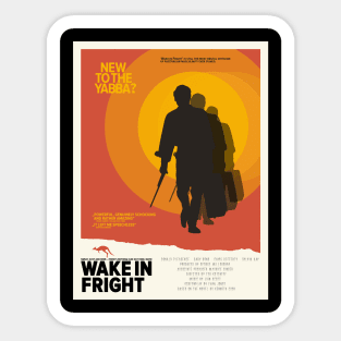 Awakening the Cult Classic: „Wake in Fright“ by Ted Kotcheff Sticker